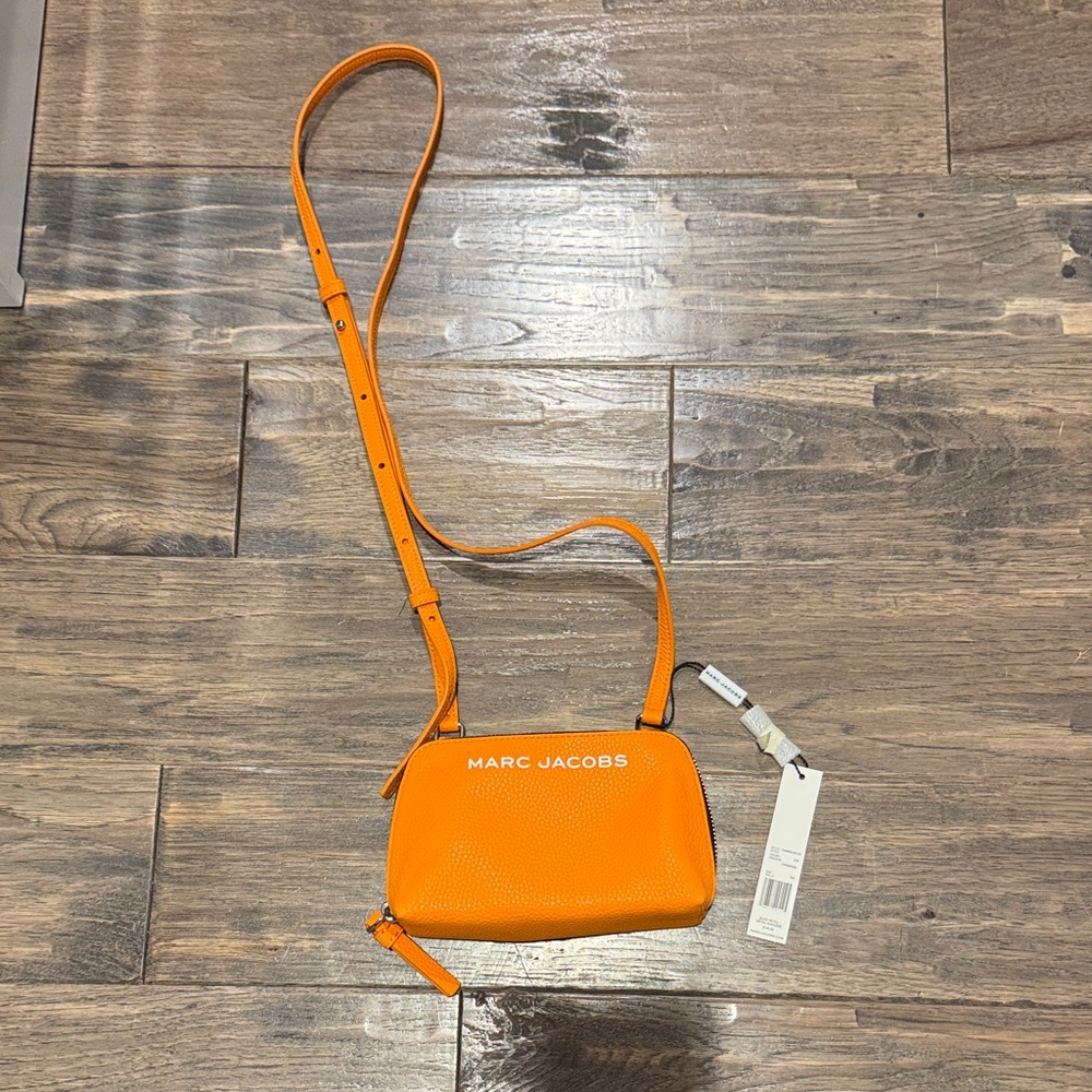 Marc Jacobs Vibrant Orange Crossbody Bag